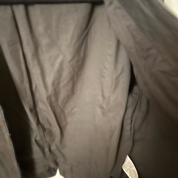 special edition cropped sleeved genuine leather jacket KATE MOSS for TOPSHOP - Picture 6 of 6